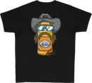 DBK Stache Mullet Moto Youth T-Shirt Black - Part Number YTAP-STACHEMULL-L