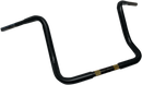 DRAG SPECIALTIES 1-1/4" Buffalo Touring Handlebar - 13" - TBW - Flat Black 0601-3508