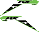 FACTORY EFFEX Graphic Kit - Tank/Shroud - '25 OEM - Kawasaki - KX 250F/450F 28-05132