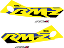FACTORY EFFEX Graphic Kit - Tank/Shroud - '25 OEM- Suzuki - RM-Z 250/450 28-05438
