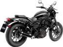 LEOVINCE Classic Racer Slip-On Muffler - Black - Eliminator 500 15010BU