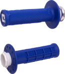 ODI Micro-X Half-Waffle v2 Lock-On Grips - Blue/Black H36MXU
