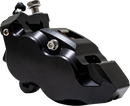 Performance Machine (PM) Caliper 0053-2958-MC for 11.8-inch Rotors - Black Anodized with Clear Bore Caps
