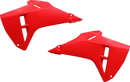 UFO Radiator Covers in Red for Honda CRF 250R/450R – Part Number HO05614