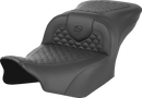 SADDLEMEN Roadsofa™ Seat - Dragon Scale Stitch - w/o Backrest - FLTR/FLHX '23-'25 823-07-20800