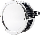 FEULING PARTS BA Air Cleaner Kit - Chrome with Black Filter - M8 5577