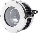FEULING PARTS BA Air Cleaner Kit - Chrome/Clear with Black Filter - M8 5578