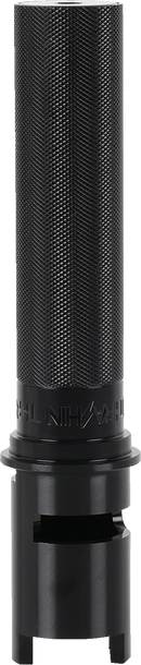 THRASHIN SUPPLY CO. Throttle Tube - Knurled - 1" - Gen 2 TBW - Black TSC-2806-1