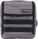 THRASHIN SUPPLY CO. Handlebar Bag Slim - Gray THB-0030