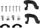MOOSE OFFROAD Evo 2 Black Debris Deflectors with Tapered Clamp Set 50-5218B