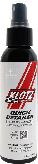 KLOTZ OIL Quick Detailer KS-324 – 4 fl oz. Car Polishing and Surface Cleaner