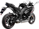 LEOVINCE LV-14 R Slip-On Muffler - Black - Ninja 1000 SX 15602BU