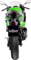 LEOVINCE LV-14 R Slip-On Muffler - Black Edition - Z/Ninja 400/500 15607BU