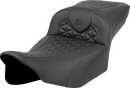 SADDLEMEN RoadSofa™ Tri Gripper Seat - Extended Reach - w/o Backrest - FLH/FLT '23-'24 823-07-21100