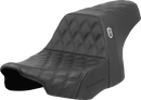 SADDLEMEN Pro Series SDC Performance Seat - Lattice Stitch - Gripper - w/o Backrest - FLH/FLT '23-'24 SC82307D0