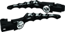 Kuryakyn Zombie Levers 08-13 Touring Cable Gloss Black for Harley-Davidson