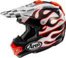 ARAI HELMETS VX-Pro4 Helmet - Flame - White - Large 0110-8956