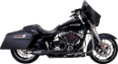 VANCE & HINES 2-into-1 High Output PCX™ Exhaust System - Black - Touring 47321-22