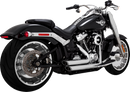 VANCE & HINES Shortshots Staggered Exhaust System - Chrome 17335-22