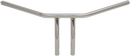 DRAG SPECIALTIES 1" T-Bar - Dimpled - Curved - 8" - Chrome 0601-4227
