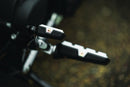 Kuryakyn Dillinger Shift Peg Silver - Aggressive Knurled Aluminum Design for Powersports