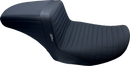 LE PERA Kickflip Seat - Pleated w/ Gripp Tape - FLH/FLT '23-'25 LV-597PTGP