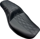 LE PERA Outcast Daddy Long Legs Seat - w/o Backrest - GT2 Inlay - FLH/FLT '23-'25 LV-987DLGT2
