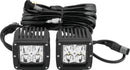 QuadBoss Paired LED 3-inch Pod Spot Lights - Heavy-Duty Off-Road Lighting with 5-Watt LEDs and Waterproof Design