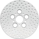 Bikers Choice 73-84 FL 10 Inch Front & Rear Drilled Stainless Rotor - Replaces H-D 41813-79