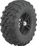 QuadBoss QBT446 27x11R12 Radial Utility Tire with 8-Ply Construction and Rim Guard