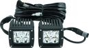 QuadBoss Paired LED 3-inch Pod Spot Lights - Heavy-Duty Off-Road Lighting with 5-Watt LEDs and Waterproof Design