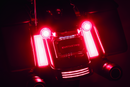 Kuryakyn Tracer Filler Panel Lights with Red Lens for Harley Davidson Saddlebags Part