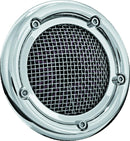 Kuryakyn Velociraptor Street Air Cleaner Chrome – Race-Inspired Show-Bike Styling with Washable K&N Filter
