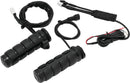 Kuryakyn Heated ISO Grips Dual Cable Gloss Black – Keep Your Hands Warm on Cold Rides
