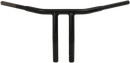 DRAG SPECIALTIES 1-1/4" Buffalo T-Bar - 10" - TBW - Black 0601-4278