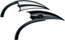 ARLEN NESS Mirror - Micro - Scoop - Side View - Triangle - Black - Right 13-029