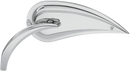 ARLEN NESS Mirror - Rad III - Side View - Teardrop - Chrome - Left 13-090