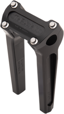 THRASHIN SUPPLY CO. Handlebar Risers - Straight - 8" - Black TSC-8000-1