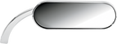ARLEN NESS Mirror - Micro - Mini - Side View - Oval - Chrome - Right 13-407