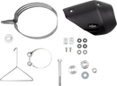 LEOVINCE Slip-On Muffler - Black Stainless Steel 14449EBU