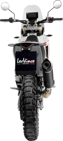 LEOVINCE Slip-On Muffler - Black Stainless Steel 14449EBU