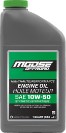 MOOSE OFFROAD Synthetic Engine Oil - 10W-50 - 1 US quart 219381
