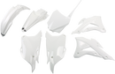 UFO Replacement Body Kit - White - Kawasaki - KX '14-'21 KAKIT222-047