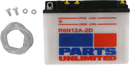 PARTS UNLIMITED Conventional Battery 6N12A-2D