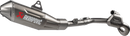 AKRAPOVIC Evolution Line Exhaust System - Titanium - CRF450R/CRF450RX S-H4E1-FDHLT