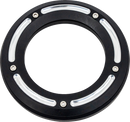 TRASK Assault Derby Cover with Window - Reverse Cut - Big Twin TM-0040RC