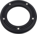 TRASK Assault Derby Cover with Window - Matte Black - Big Twin TM-0040MBK