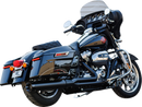S&S CYCLE 2-into-1 Sidewinder Exhaust System - 50-State - Black - M8 Touring 550-0759