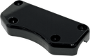 DRAG SPECIALTIES Buffalo Handlebar Clamp - Smooth - Black 0602-0348