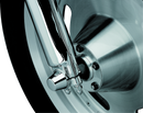 Kuryakyn Front Axle Nut Caps Chrome for Harley Davidson Touring Models